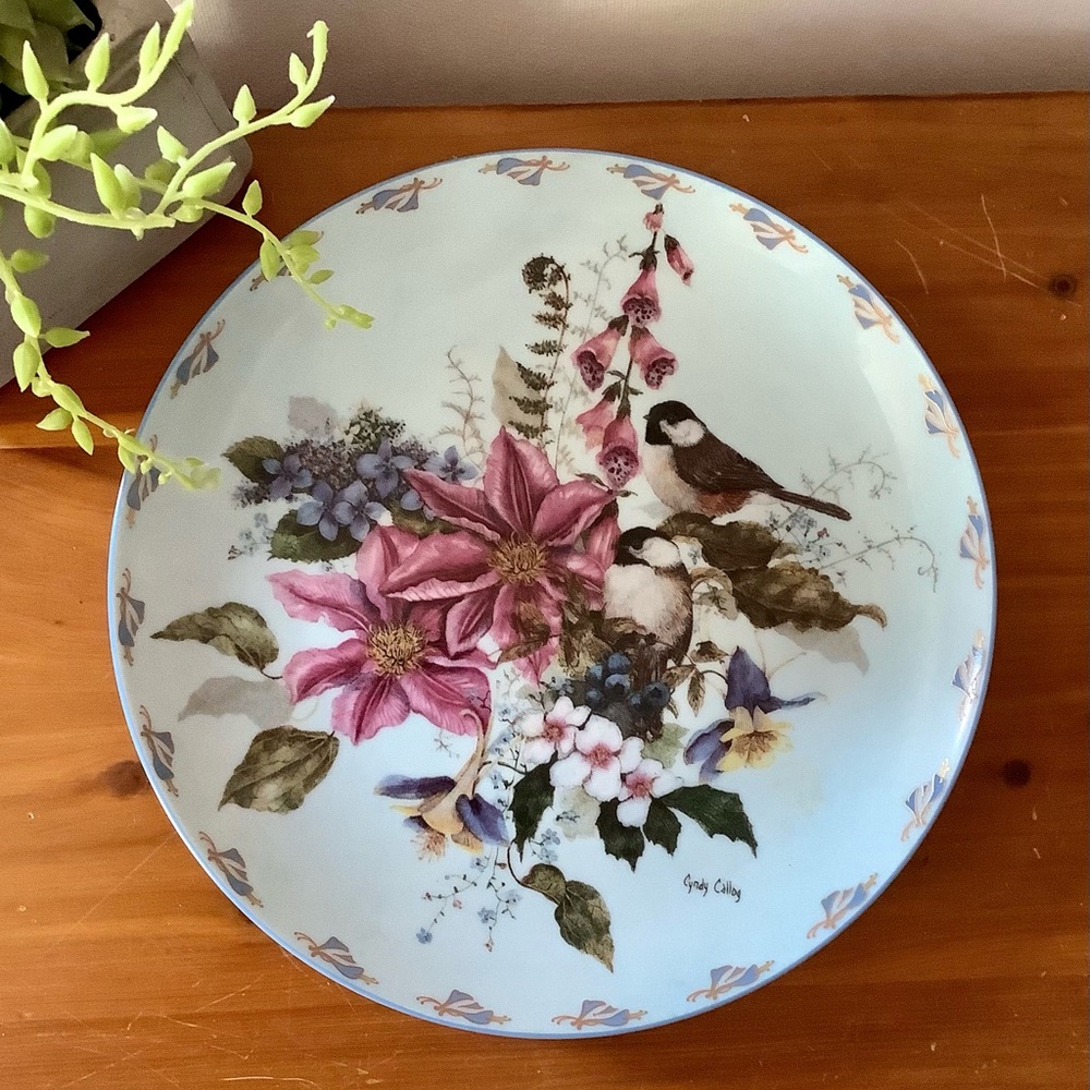 W.S. George “Sitting Softly” Collectors Plate